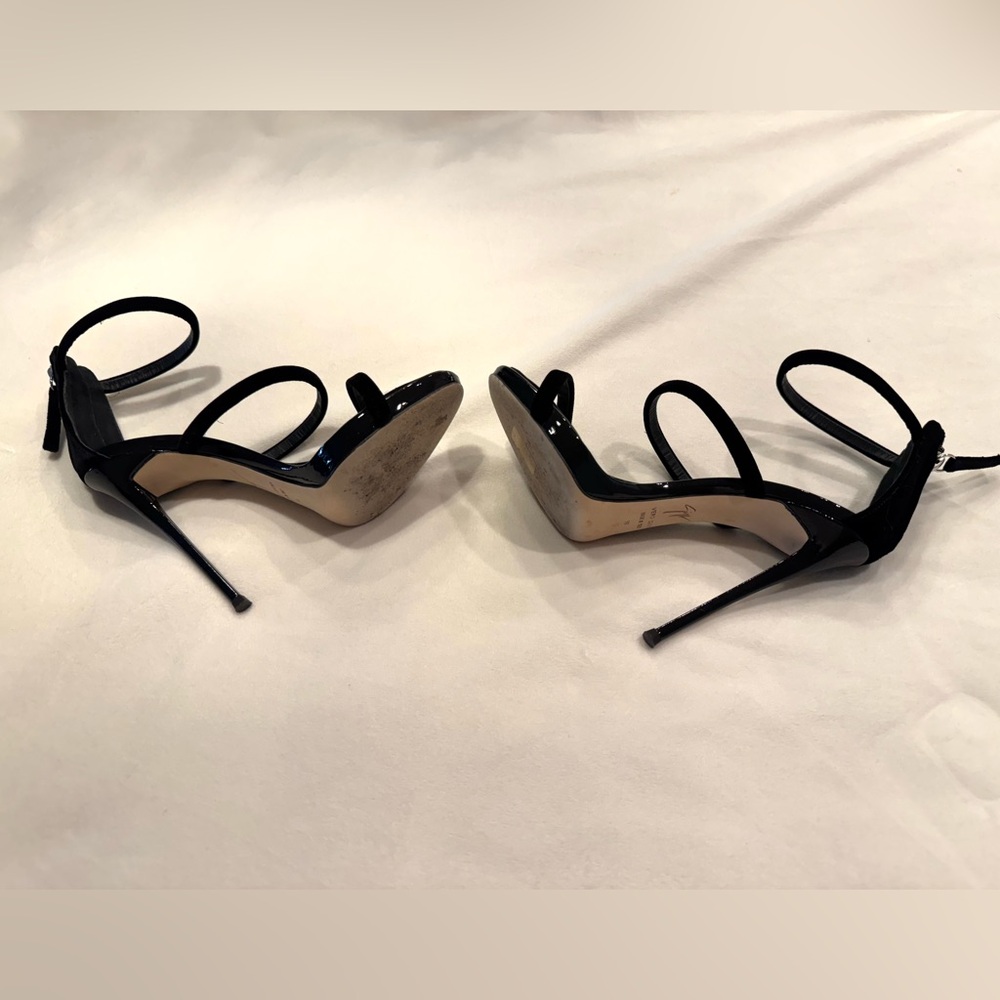 GIUSEPPE ZANOTTI | Harmony Velvet Sandals - Picture 8 of 10